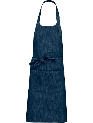 Kariban K 890 Zástera s náprsenkou „Sommelier“ 20.K890 denim Kariban K 890 Zástera s náprsenkou „Sommelier“ 20.K890 denim