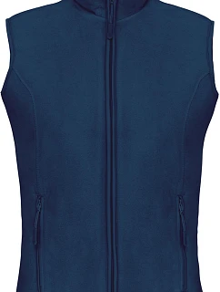 Kariban K 906 Dámska mikrofleecová vesta „Melodie“ 20.K906 true indigo