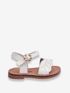 Klasyczne Dziecięce Sandały Białe Izzy