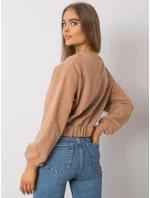 Mikina RV BL 7252.31P ťava