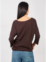 Blúzka RV BZ A1091.16 tmavohnedá