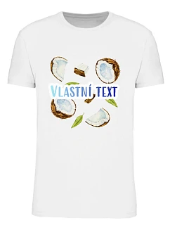 Personalizované dámske tričko s ovocím a textom