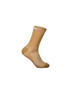 Cyklistické ponožky POC LITHE MTB Sock Mid – hnedé