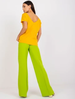 Tričko RV TS 4662.86 tmavo žltá