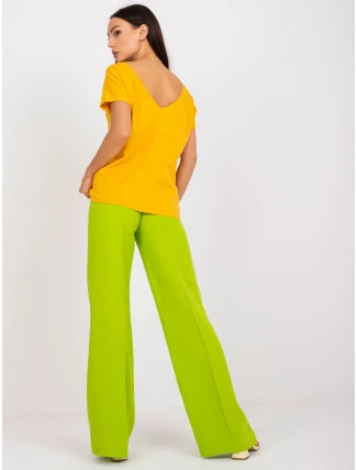 Tričko RV TS 4662.86 tmavo žltá