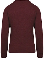 Kariban K 481 Dámska mikina s raglánovými rukávmi z bio bavlny 20.K481 wine heather Kariban K 481 Dámska mikina s raglánovými rukávmi z bio bavlny 20.K481 wine heather