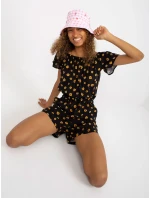 Kombinéza D73781M62266KA čierna a žltá Kombinéza D73781M62266KA čierna a žltá