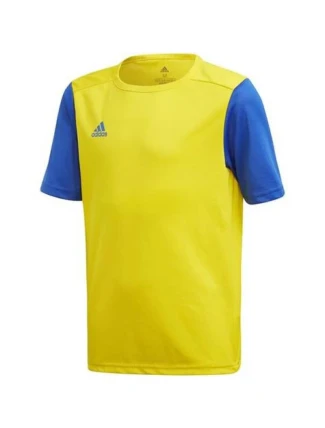 Detské futbalové tričko Estro 19 Jersey JR FT6681 Žlto-modré - Adidas