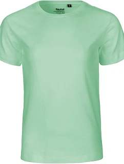 Neutral O 30001 Detské tričko z bio bavlny 77.3001 dusty mint