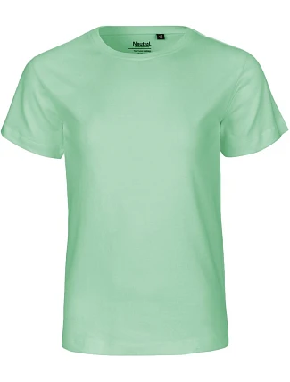 Neutral O 30001 Detské tričko z bio bavlny 77.3001 dusty mint Neutral O 30001 Detské tričko z bio bavlny 77.3001 dusty mint