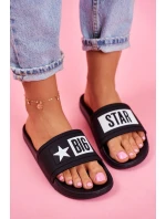 Klapki Damskie Big Star Czarne DD274A266