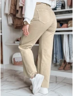 Dámske džínsové nohavice LUXEFLOW beige FashionStreet UY2364