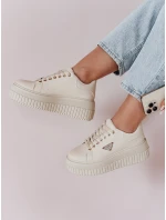 Dámske tenisky na platforme SNIKPIK beige FashionStreet ZY0927
