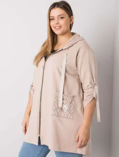 Mikina RV BL 6795.84 béžová