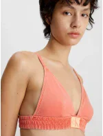 Dámsky vrchný plavkový diel bikín KW0KW01974 SM9 koralová - Calvin Klein Dámsky vrchný plavkový diel bikín KW0KW01974 SM9 koralová - Calvin Klein