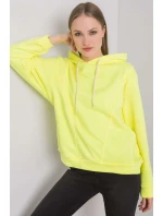 Dámska mikina Model EM-BL-ES-21-525.10 Fluo Yellow - Ex Moda Dámska mikina Model EM-BL-ES-21-525.10 Fluo Yellow - Ex Moda