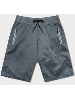Tmavosivé pánske športové kraťasy (8K298-5) Tmavosivé pánske športové kraťasy (8K298-5)