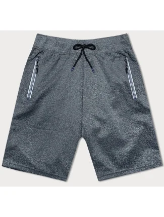 Tmavosivé pánske športové kraťasy (8K298-5) Tmavosivé pánske športové kraťasy (8K298-5)