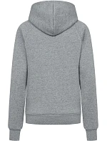 Promodoro 5505 Dámska mikina s kapucňou z hrubej bavlny 40.5505 heather grey