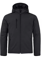 Clique Padded Hooded Softshell Men Pánska zateplená softshellová bunda s kapucňou 67.0952 čierna