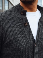 Pánsky tmavosivý sveter FashionStreet WX2345