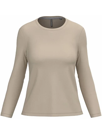 Kariban K 383 Dámske tričko s dlhým rukávom 20.K383 light sand Kariban K 383 Dámske tričko s dlhým rukávom 20.K383 light sand