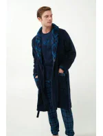 Vamp - Pánsky župan so štýlovou klopou 21629 - Vamp