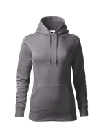 Mikina s kapucňou steel grey