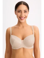 PODPRSENKA S PLNÝMI KOŠÍČKAMI KATE 3 ART.281 BÉŽOVÁ