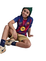 Detské tričko Nike FC Barcelona 2025/26 Match Home, tmavomodré a bordové, HJ5216 456