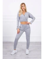 Súprava s ozdobnými stuhami sivá Súprava s ozdobnými stuhami sivá