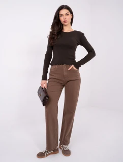 Blúzka WT BZ A1134.13 tmavohnedá