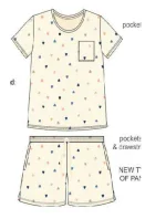 DÁMSKE PYŽAMO KR 675/307 AMY