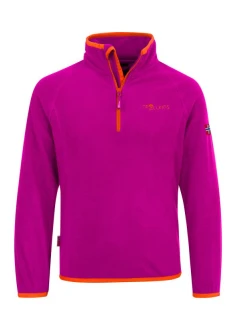 Trollkids Detská mikina Nordland Half Zip Jr 707-200