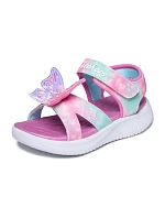 Detské sandále Skechers JUMPSTERS SANDAL BUTTERFLY BRITES 303109N PKMT Detské sandále Skechers JUMPSTERS SANDAL BUTTERFLY BRITES 303109N PKMT
