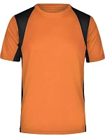 Daiber JN 306 Pánske bežecké tričko 02.0306 oranžové/čierne Daiber JN 306 Pánske bežecké tričko 02.0306 oranžové/čierne