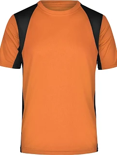 Daiber JN 306 Pánske bežecké tričko 02.0306 oranžové/čierne