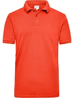 Daiber JN 801 Pánske pracovné polo tričko z hustej bavlny 02.0801 spicy orange Daiber JN 801 Pánske pracovné polo tričko z hustej bavlny 02.0801 spicy orange