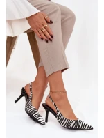 Lodičky na podpätku Zebra Phelia Lodičky na podpätku Zebra Phelia