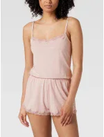 Dámske pyžamo - QS6820E TQO - staroružová - Calvin Klein Dámske pyžamo - QS6820E TQO - staroružová - Calvin Klein