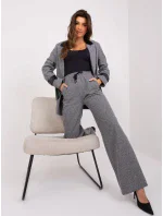 LK SP nohavice 509429 3.02X sivá čierna LK SP nohavice 509429 3.02X sivá čierna