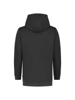 Mikina s kapucňou Prateľná na 60 °C unisex mikina tmavosivá