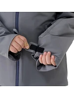 Chlapčenská lyžiarska bunda 4F M0820 tmavosivá 4FJWAW25TTJAM0820 23S