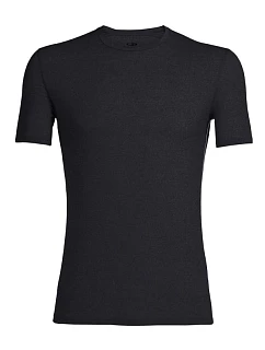 Icebreaker 103033001 L košeľa/top Tričko Výstrih pri krku Krátky rukáv Lycra, merino vlna, nylon