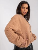 Dámska bunda RV-KR-006.16 béžová - FPrice