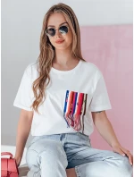Dámske tričko FROND white FashionStreet RY2601 Dámske tričko FROND white FashionStreet RY2601