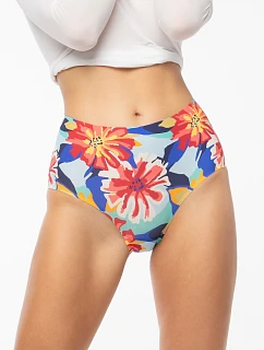 Julimex Flower Folk Jednoduché maxi nohavičky S-2XL