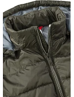 Russell Athletic 440F Dámska bunda Nano s kapucňou 10.440F iron grey