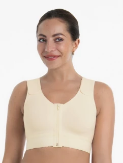 Kompresná podprsenka Valencia so zapínaním vpredu 1198 champagne - Anita Care