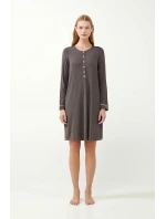 Vamp - Klasická nočná košeľa s bodkami 21050 - Vamp Vamp - Klasická nočná košeľa s bodkami 21050 - Vamp